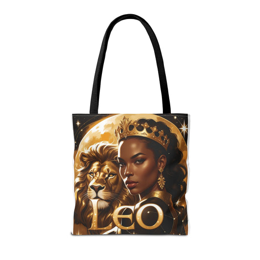 Leo Zodiac Luxe Tote Bag