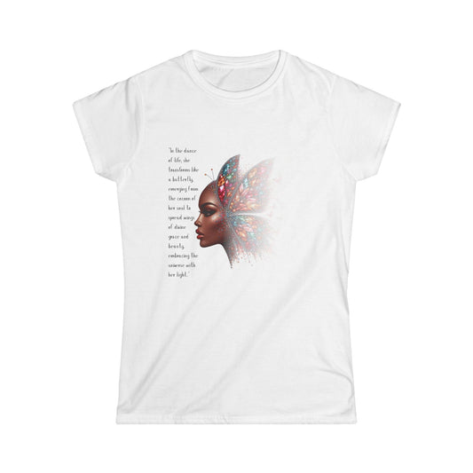 Inspirational Poem Women's Butterfly Tee