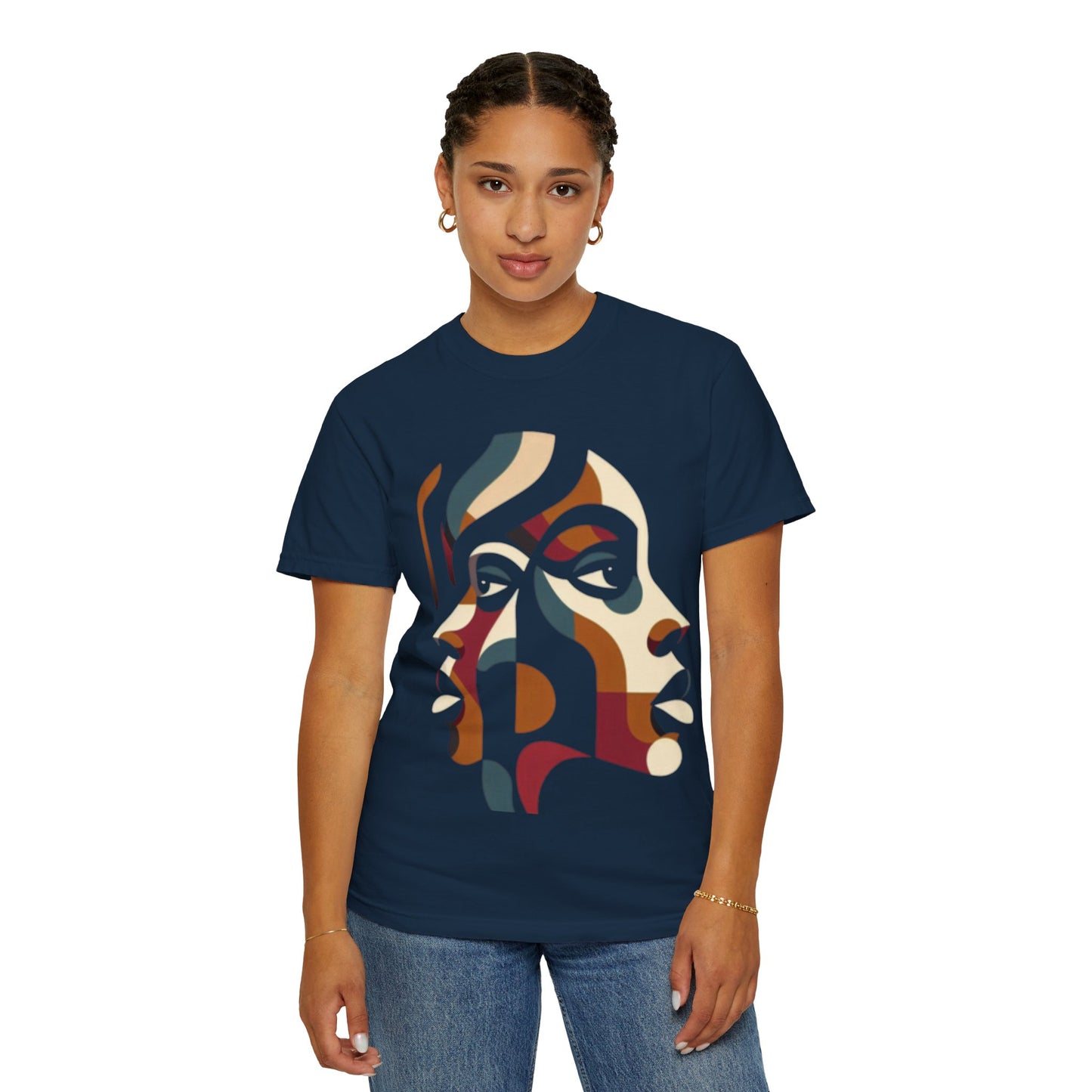 Artistic Face T-Shirt | Unique Graphic Tee for Art Lovers, Perfect Gift for Birthdays, Casual Wear, Fashion Statement, Unisex Apparel