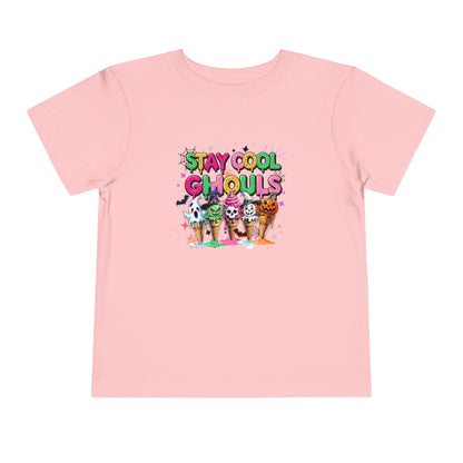 Toddler Tee Stay Cool Ghouls Halloween Kids Shirt