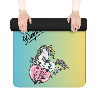 Colorful Unicorn Dream Purpose Design, Fitness & Meditation Gear