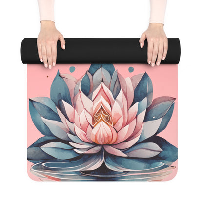 Serene Lotus Yoga Mat