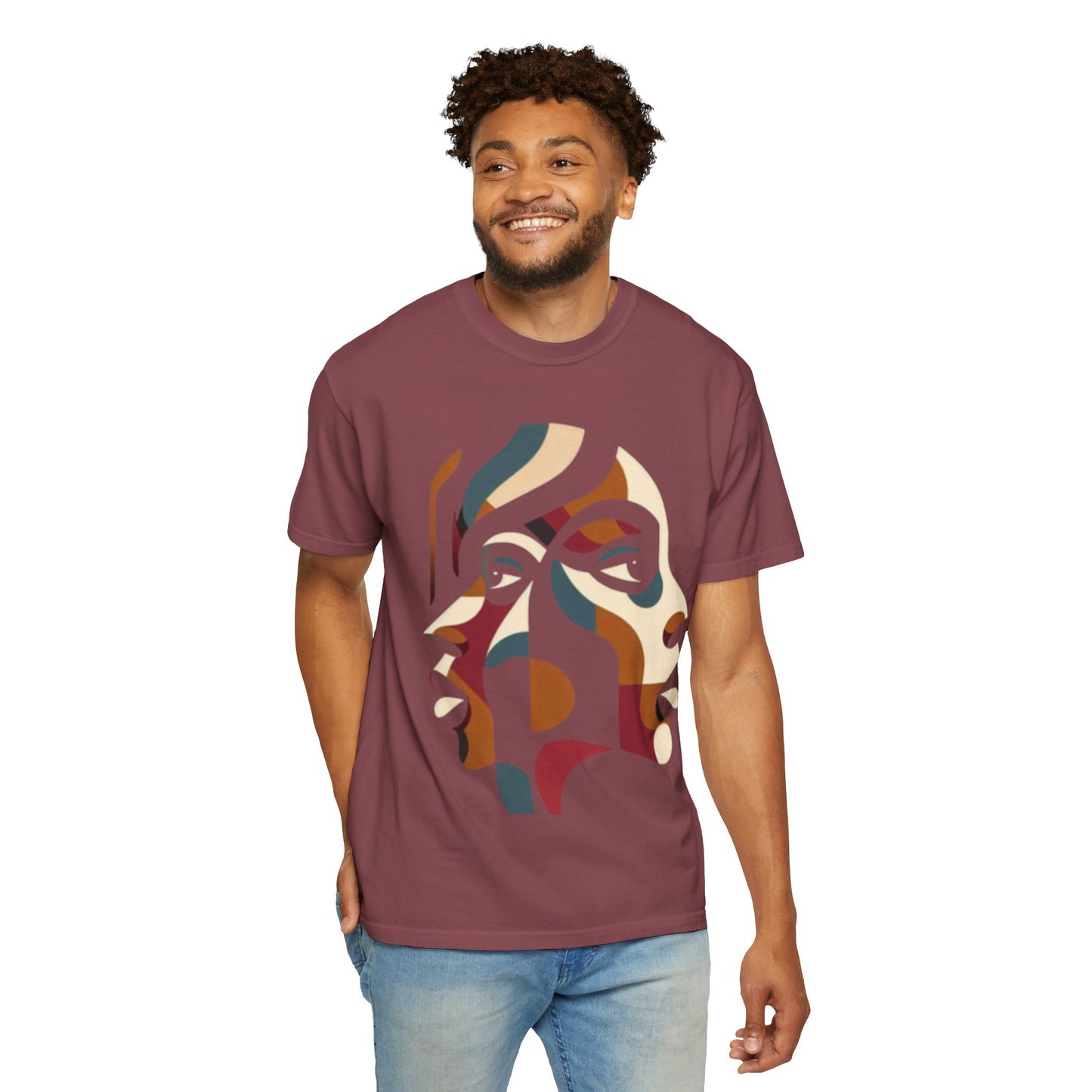 Artistic Face T-Shirt | Unique Graphic Tee for Art Lovers, Perfect Gift for Birthdays, Casual Wear, Fashion Statement, Unisex Apparel