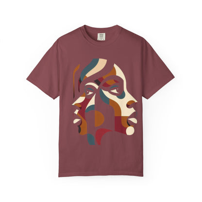 Artistic Face T-Shirt | Unique Graphic Tee for Art Lovers, Perfect Gift for Birthdays, Casual Wear, Fashion Statement, Unisex Apparel