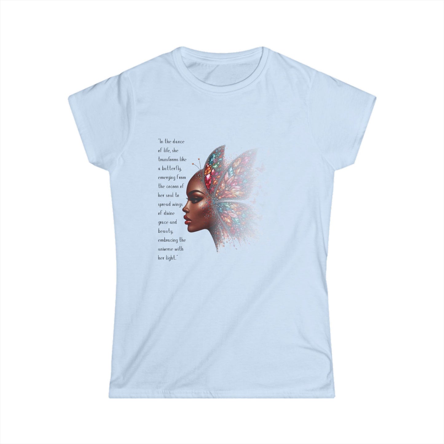 Inspirational Poem Women's Butterfly Tee