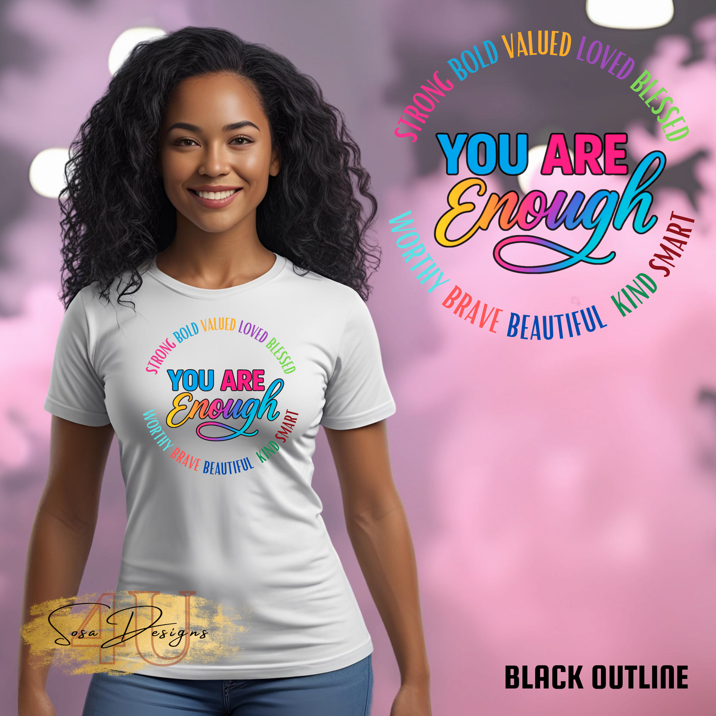You Are Enough - Digital File-2 Files
