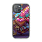 Phone Case, Hearts and Butterfly Design, Magnetic Clear Impact Cases