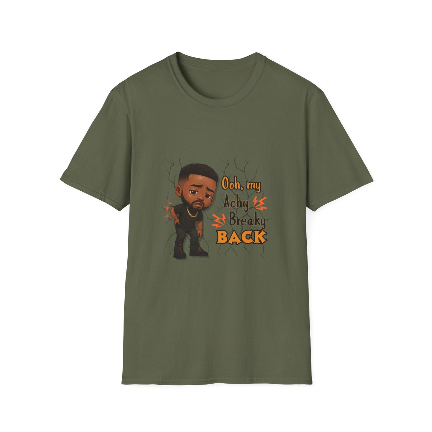 'Ooh My Achy Breaky Back' Funny Slogan Shirt