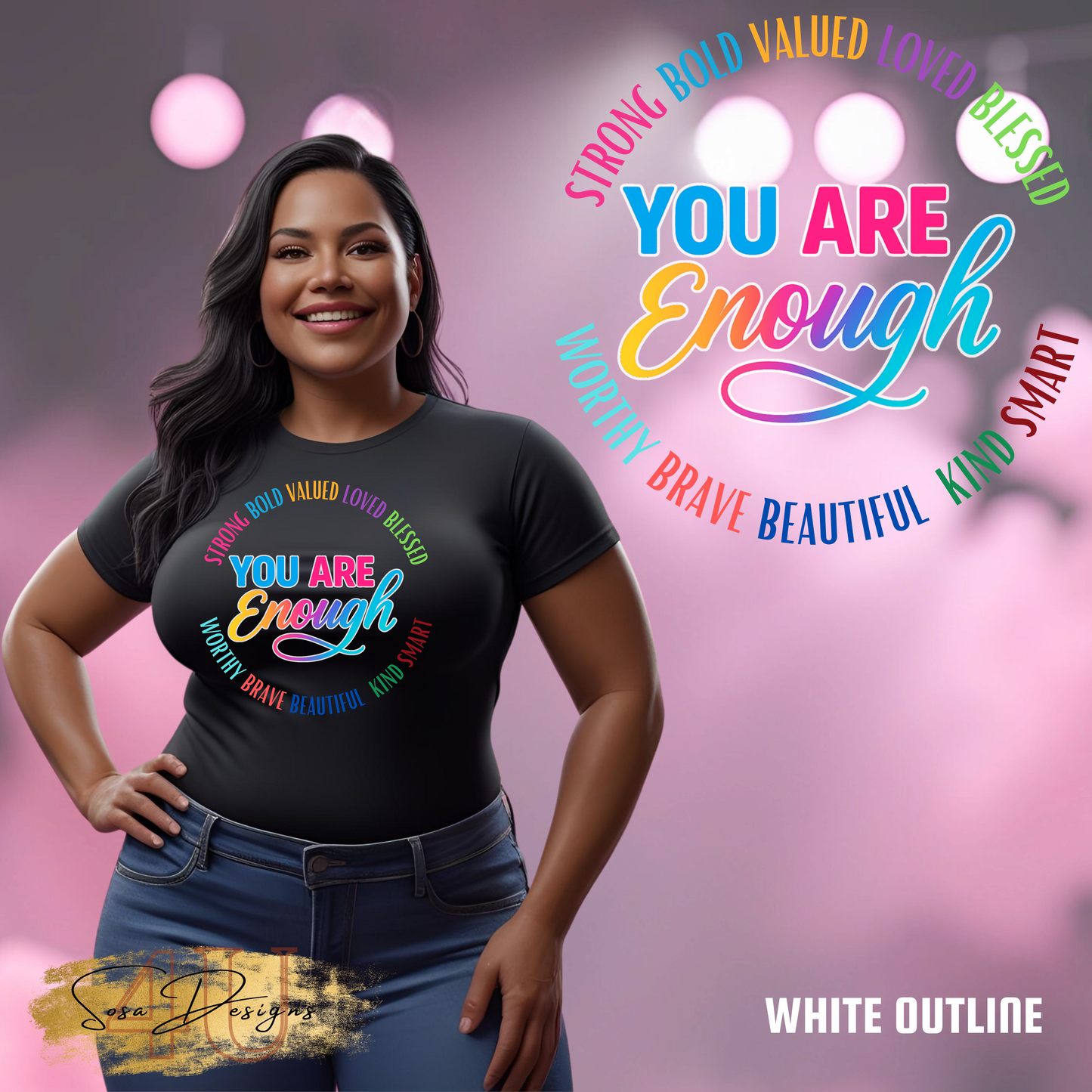 You Are Enough - Digital File-2 Files