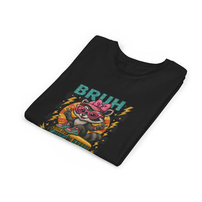 Youth Tee - Cool Graphic 'BRUH We're Back' - Back to School, Kid's Gift, Cartoon Shirt