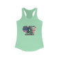Statue of Liberty Racerback Tank - Girl Hold My Earrings, Patriotic Top, Summer Shirt, Gift for Her, 4th of July Apparel