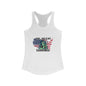 Statue of Liberty Racerback Tank - Girl Hold My Earrings, Patriotic Top, Summer Shirt, Gift for Her, 4th of July Apparel
