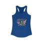Statue of Liberty Racerback Tank - Girl Hold My Earrings, Patriotic Top, Summer Shirt, Gift for Her, 4th of July Apparel