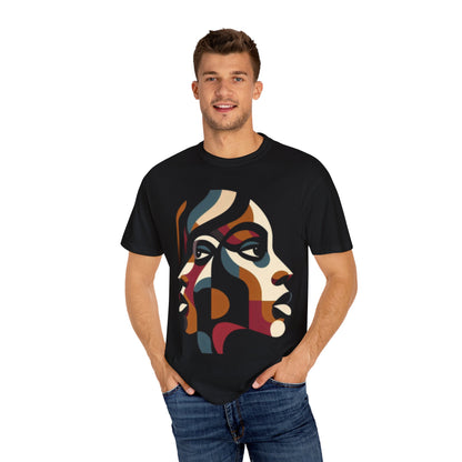 Artistic Face T-Shirt | Unique Graphic Tee for Art Lovers, Perfect Gift for Birthdays, Casual Wear, Fashion Statement, Unisex Apparel