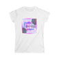 Women's Love Floral Softstyle Tee | Casual Top, Gift for Her, Trendy Spring Wear, Cute Graphic Tee, Birthday Gift, Love Shirt