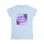 Women's Love Floral Softstyle Tee | Casual Top, Gift for Her, Trendy Spring Wear, Cute Graphic Tee, Birthday Gift, Love Shirt