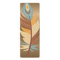 Boho Leaf Design, Yoga Mat, Eco-Friendly Exercise Mat