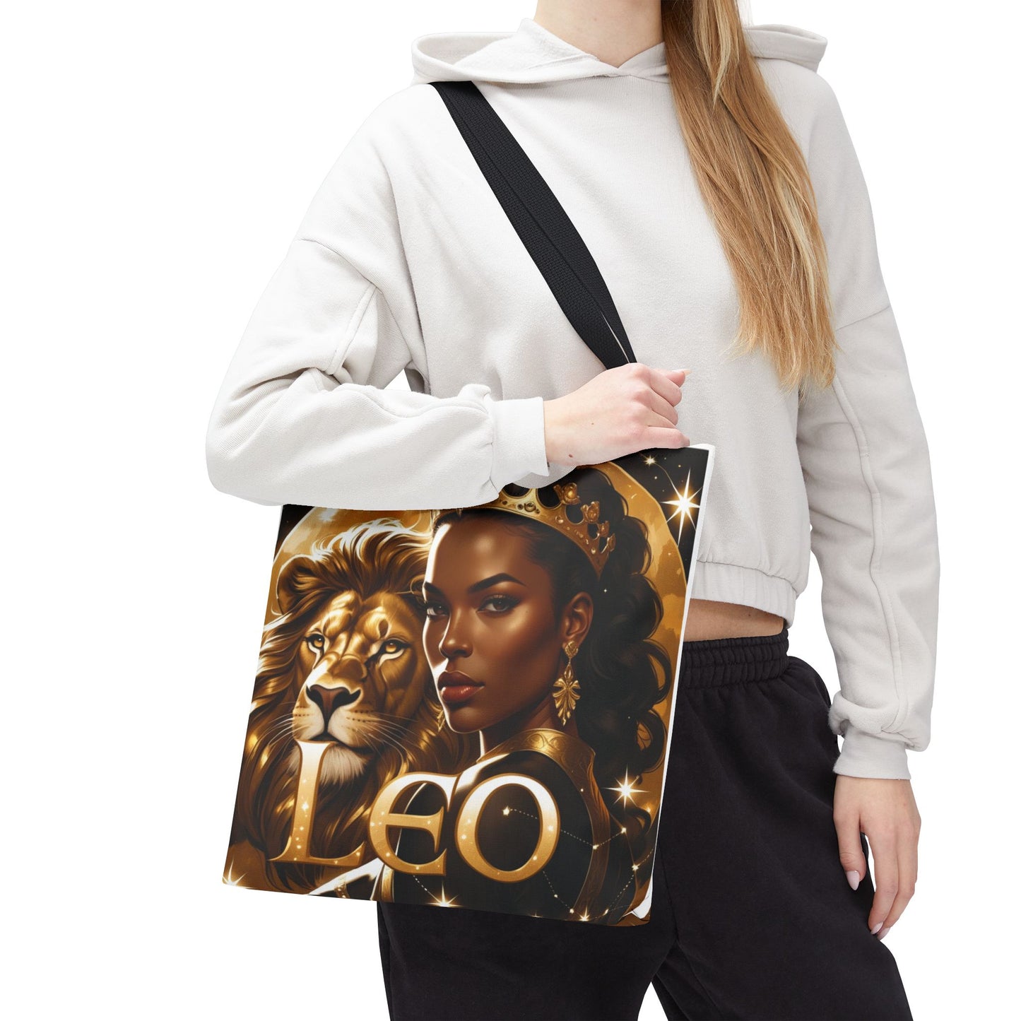 Leo Zodiac Luxe Tote Bag