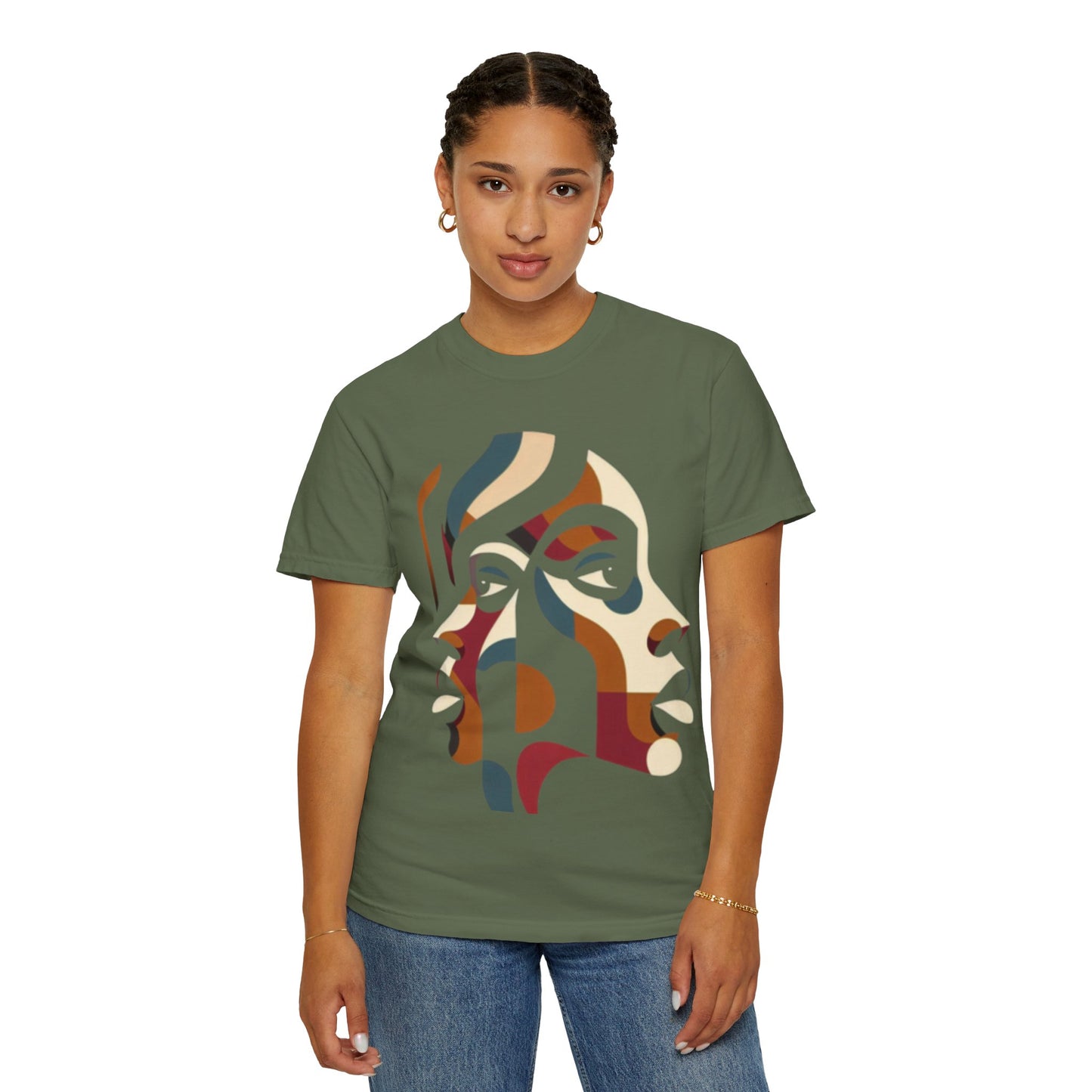 Artistic Face T-Shirt | Unique Graphic Tee for Art Lovers, Perfect Gift for Birthdays, Casual Wear, Fashion Statement, Unisex Apparel