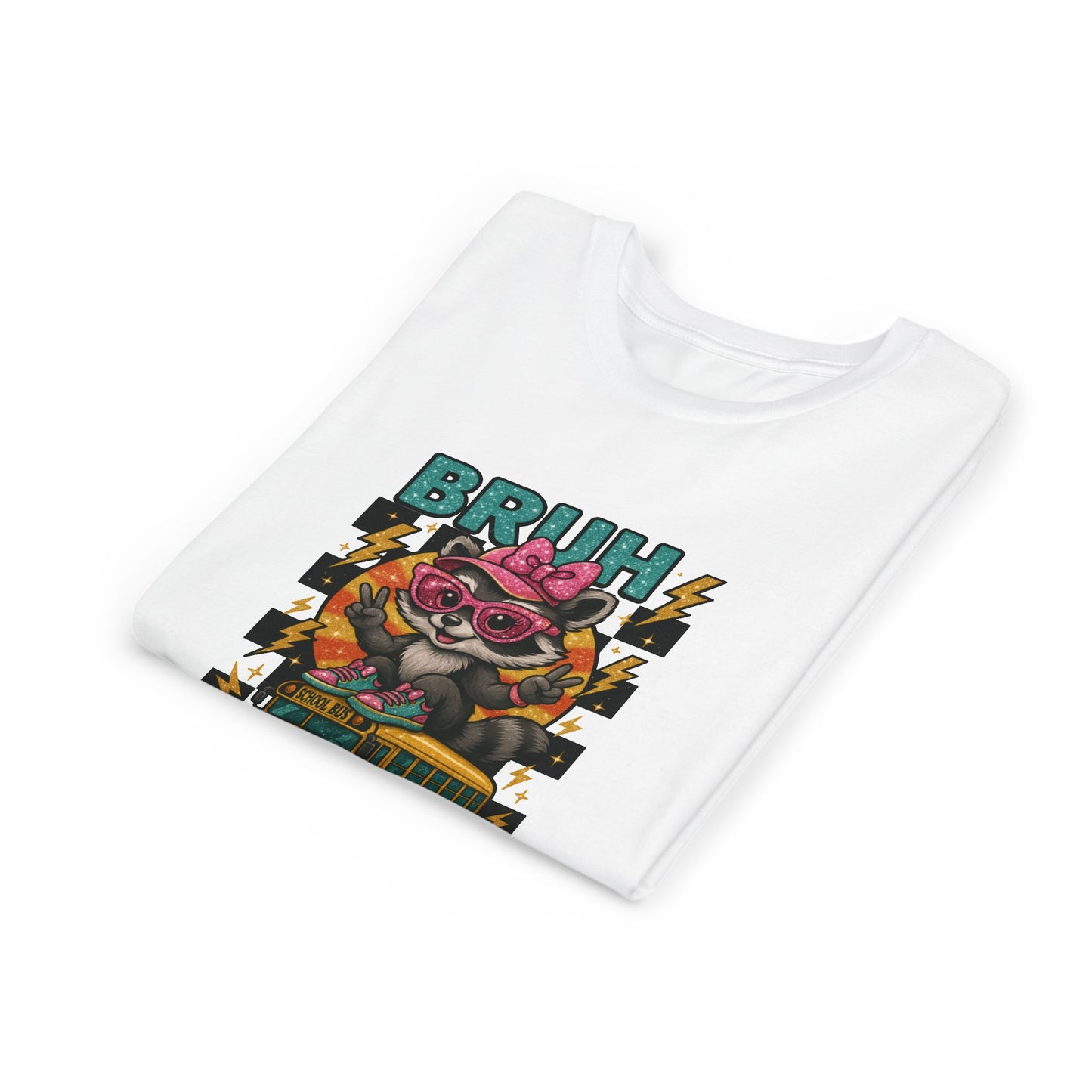 Youth Tee - Cool Graphic 'BRUH We're Back' - Back to School, Kid's Gift, Cartoon Shirt