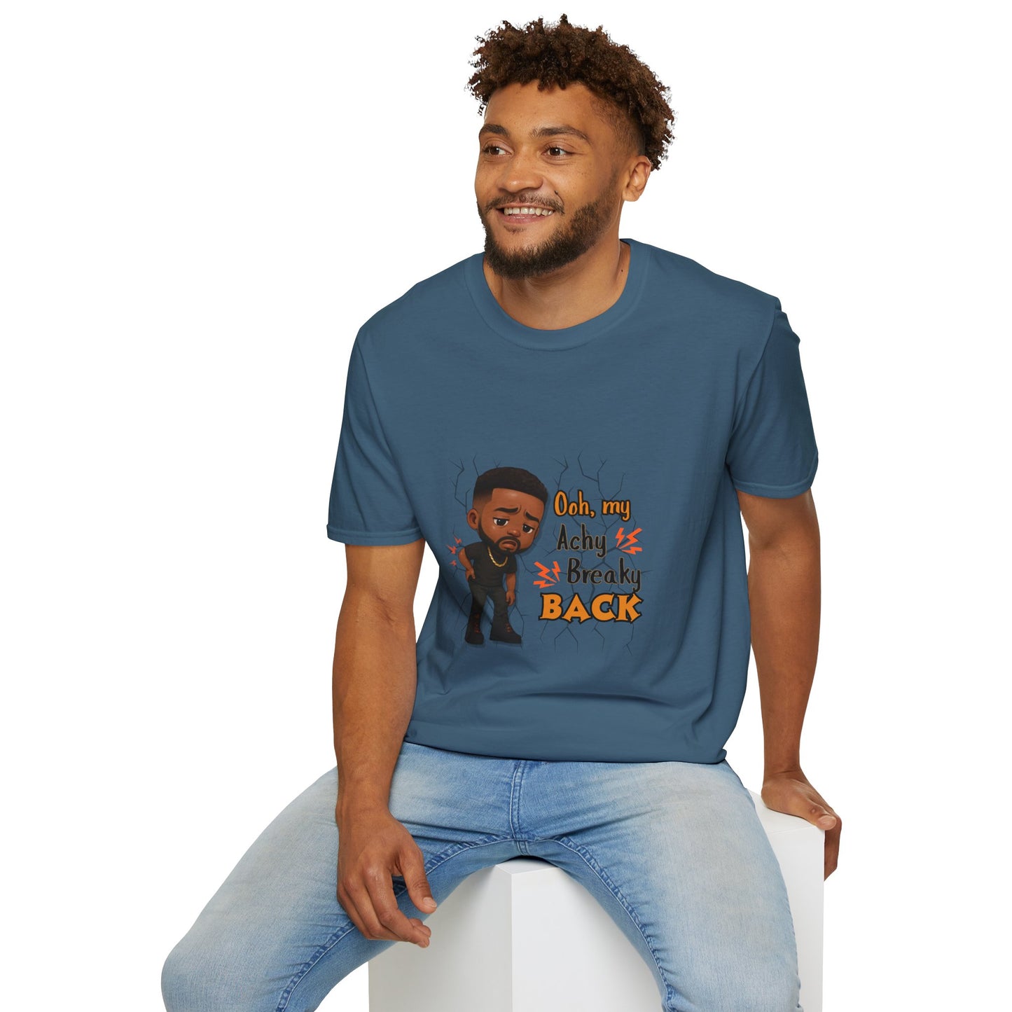 'Ooh My Achy Breaky Back' Funny Slogan Shirt