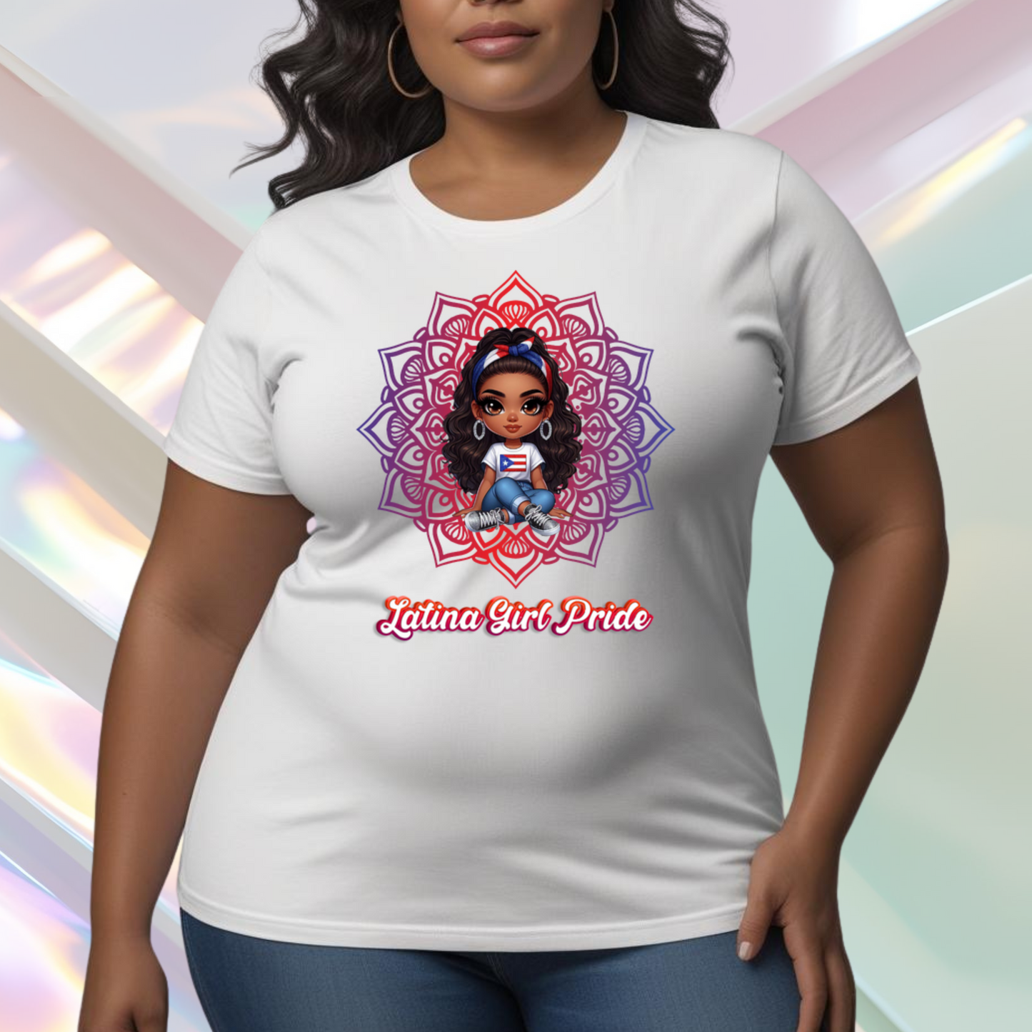 Women's Tee Latina Girl Pride Empowerment Casual Shirt