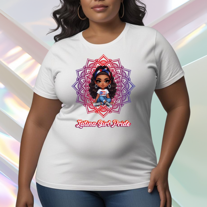 Women's Tee Latina Girl Pride Empowerment Casual Shirt