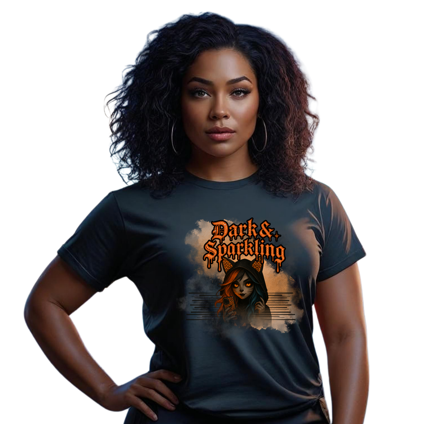 Dark & Sparkling Unisex T-shirt | Gothic Aesthetic Tee