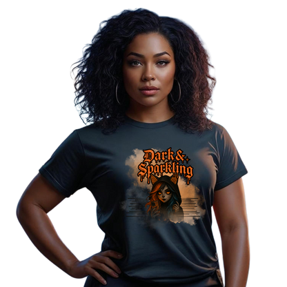 Dark & Sparkling Unisex T-shirt | Gothic Aesthetic Tee