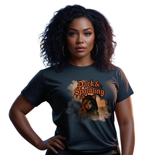 Dark & Sparkling Unisex T-shirt | Gothic Aesthetic Tee