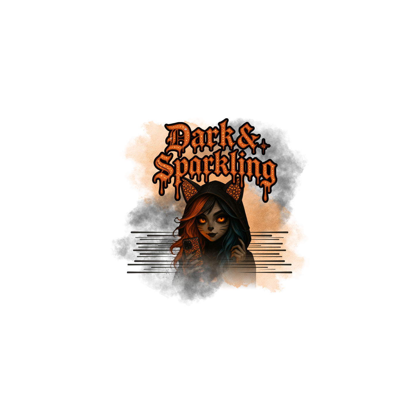 Dark & Sparkling Unisex T-shirt | Gothic Aesthetic Tee