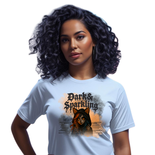 Dark & Sparkling Unisex T-Shirt, Cute Graphic Tee,
