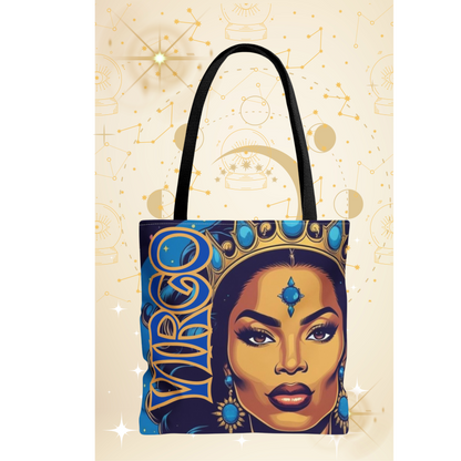 Virgo Zodiac Luxe Tote Bag