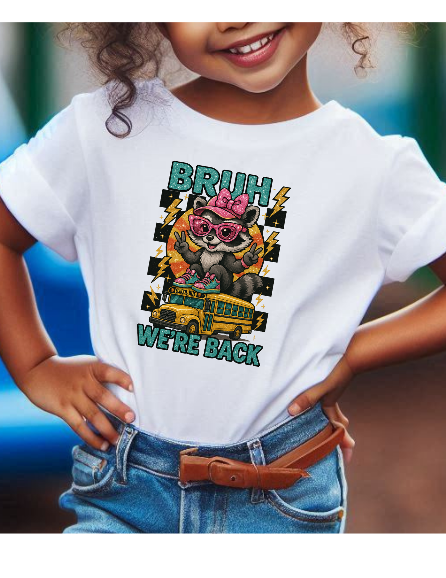BRUH We're Back' to School Cute Girls TShirt
