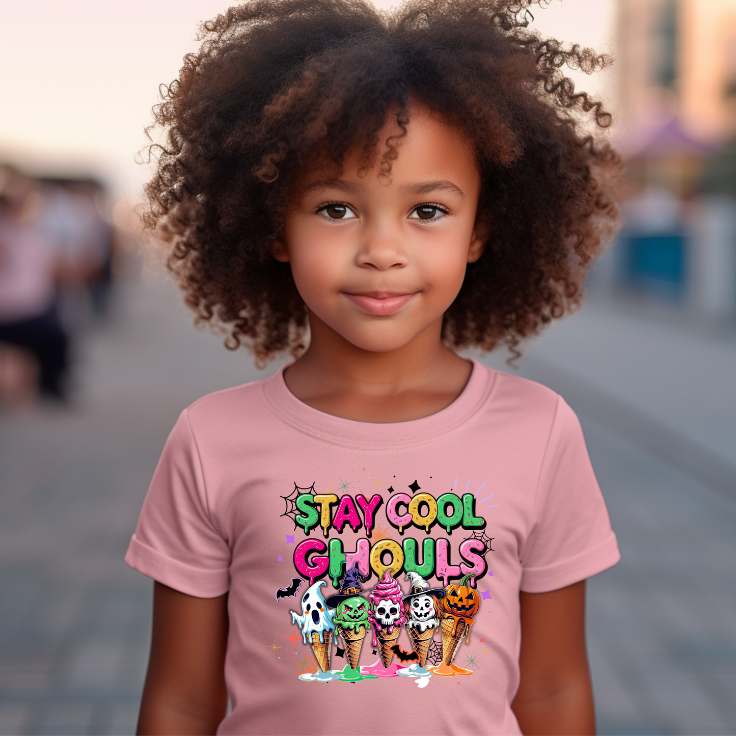 Stay Cool Ghouls Halloween shirt for kids and Youth Halloween Costume Tee