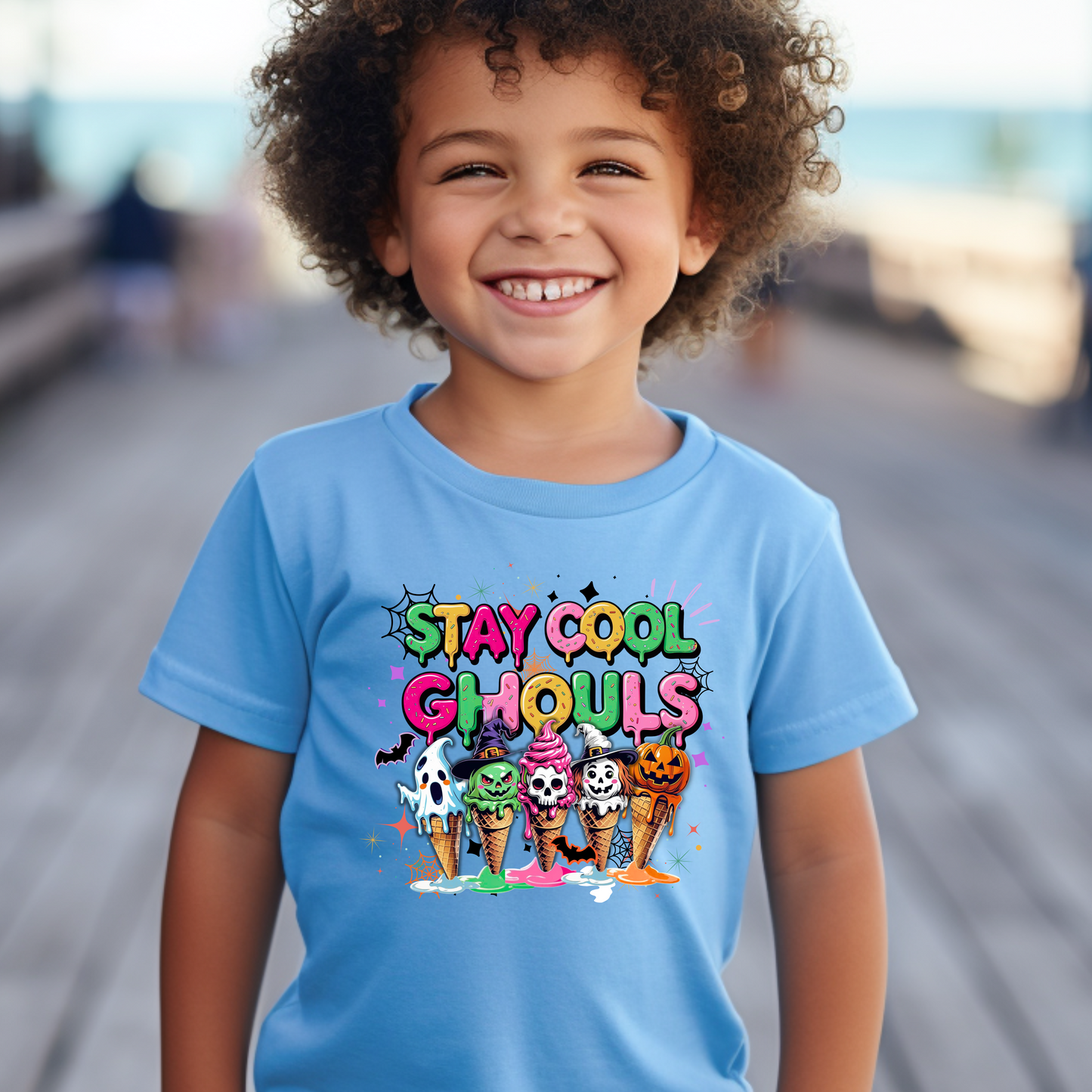 Stay Cool Ghouls Halloween shirt for kids and Youth Halloween Costume Tee