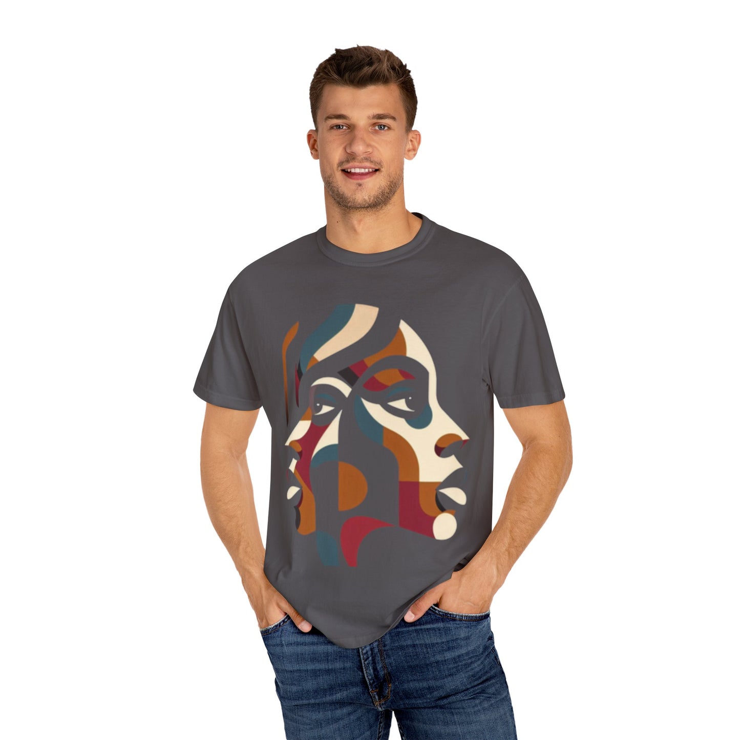 Artistic Face T-Shirt | Unique Graphic Tee for Art Lovers, Perfect Gift for Birthdays, Casual Wear, Fashion Statement, Unisex Apparel