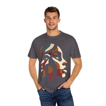 Artistic Face T-Shirt | Unique Graphic Tee for Art Lovers, Perfect Gift for Birthdays, Casual Wear, Fashion Statement, Unisex Apparel