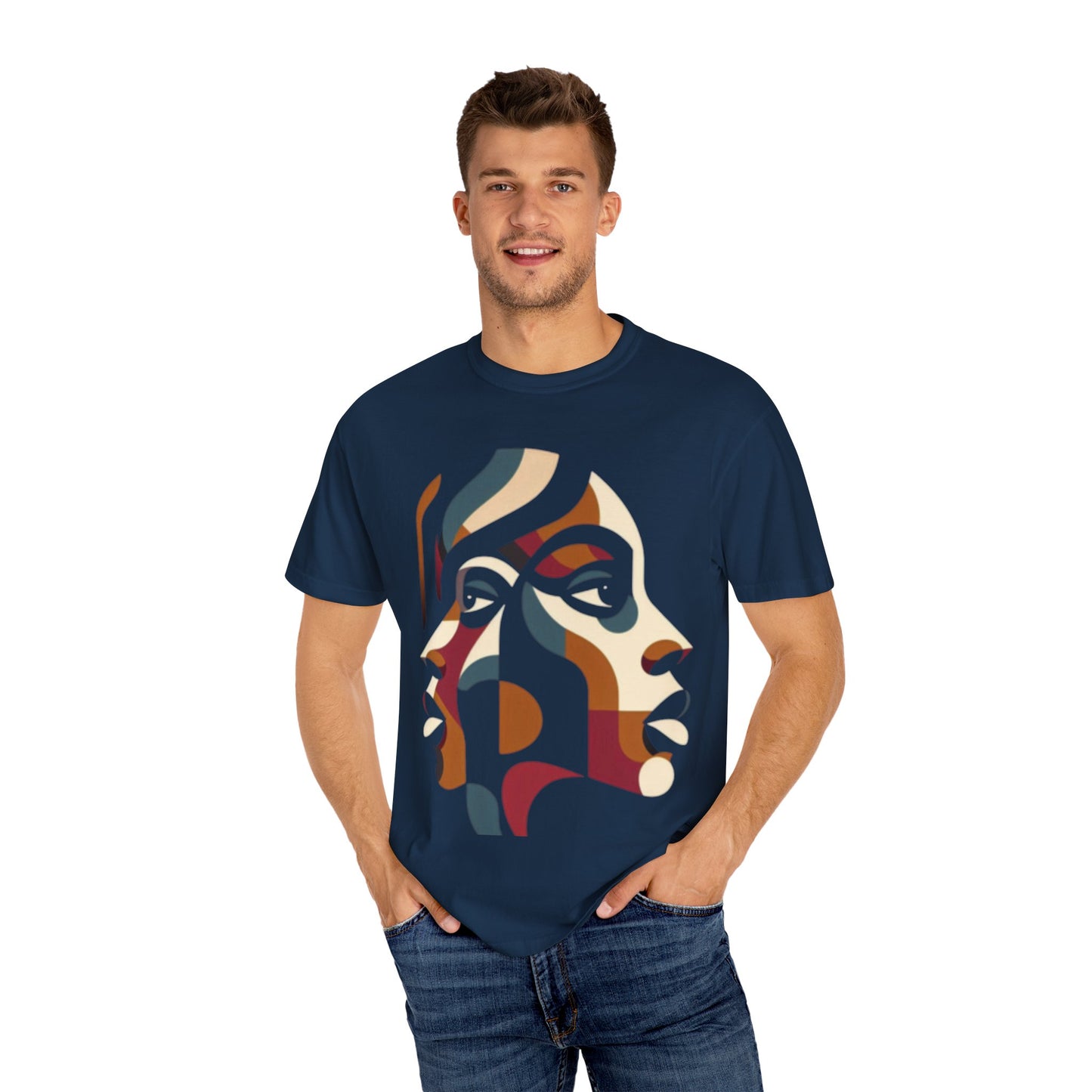 Artistic Face T-Shirt | Unique Graphic Tee for Art Lovers, Perfect Gift for Birthdays, Casual Wear, Fashion Statement, Unisex Apparel