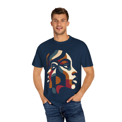 Artistic Face T-Shirt | Unique Graphic Tee for Art Lovers, Perfect Gift for Birthdays, Casual Wear, Fashion Statement, Unisex Apparel