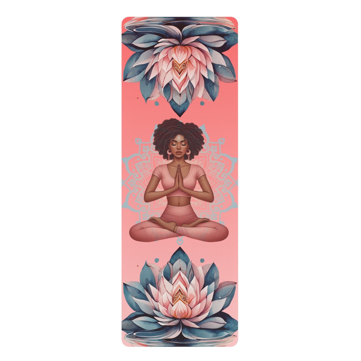 Serene Lotus Yoga Mat