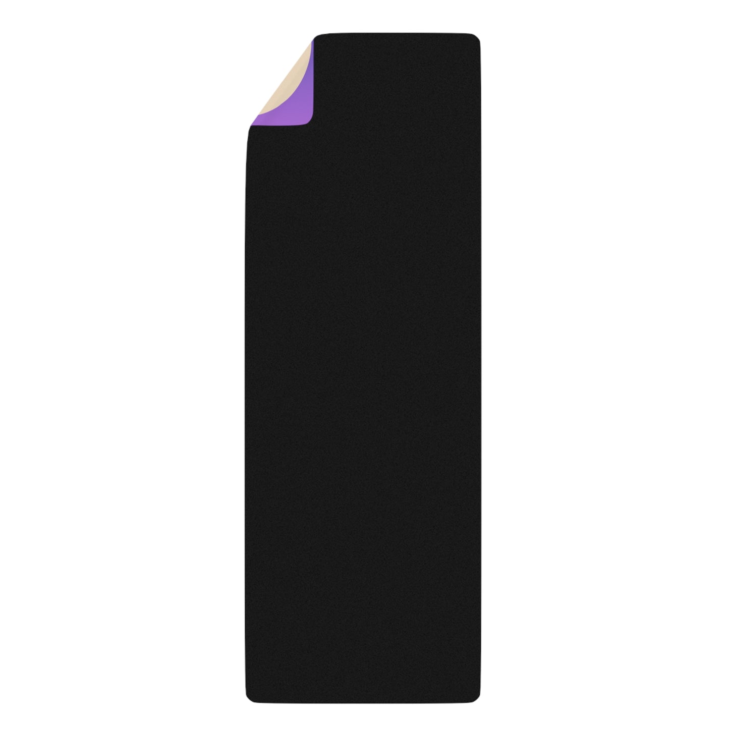 Beautifully Feathered Designed Safety Rubber Yoga Mat