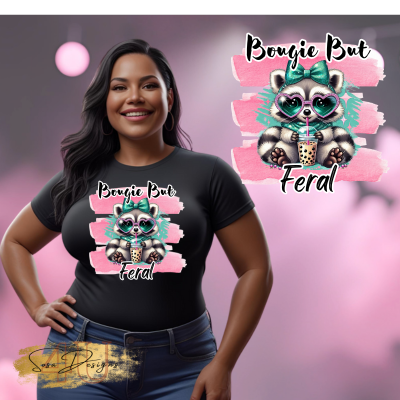 Bougie Feral T-shirt - Digital File