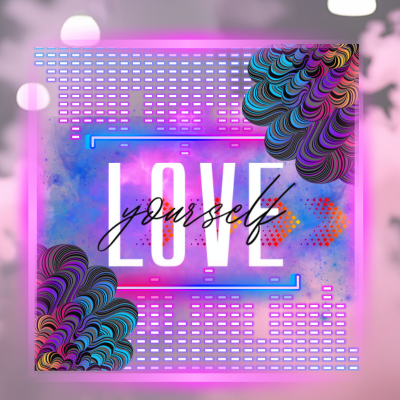 Watercolor Love Yourself T-shirt-Digital File